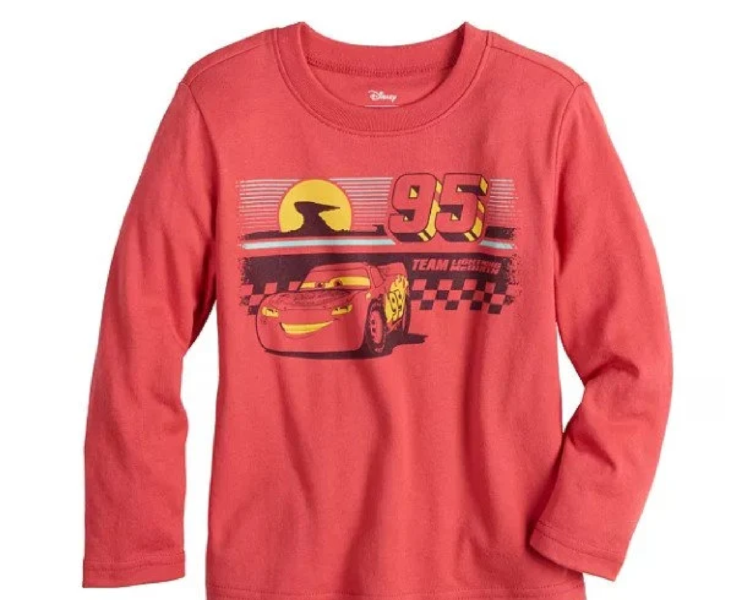 Toddler Boy Disney / Pixar Cars Lightning McQueen Long Sleeve Graphic Tee by Jumping Beans®