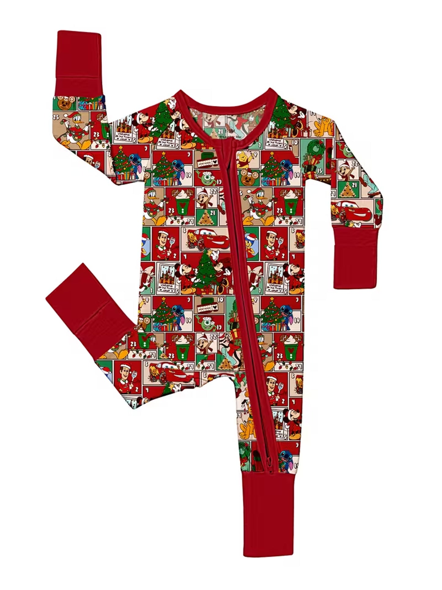 Bamboo Christmas Character Romper