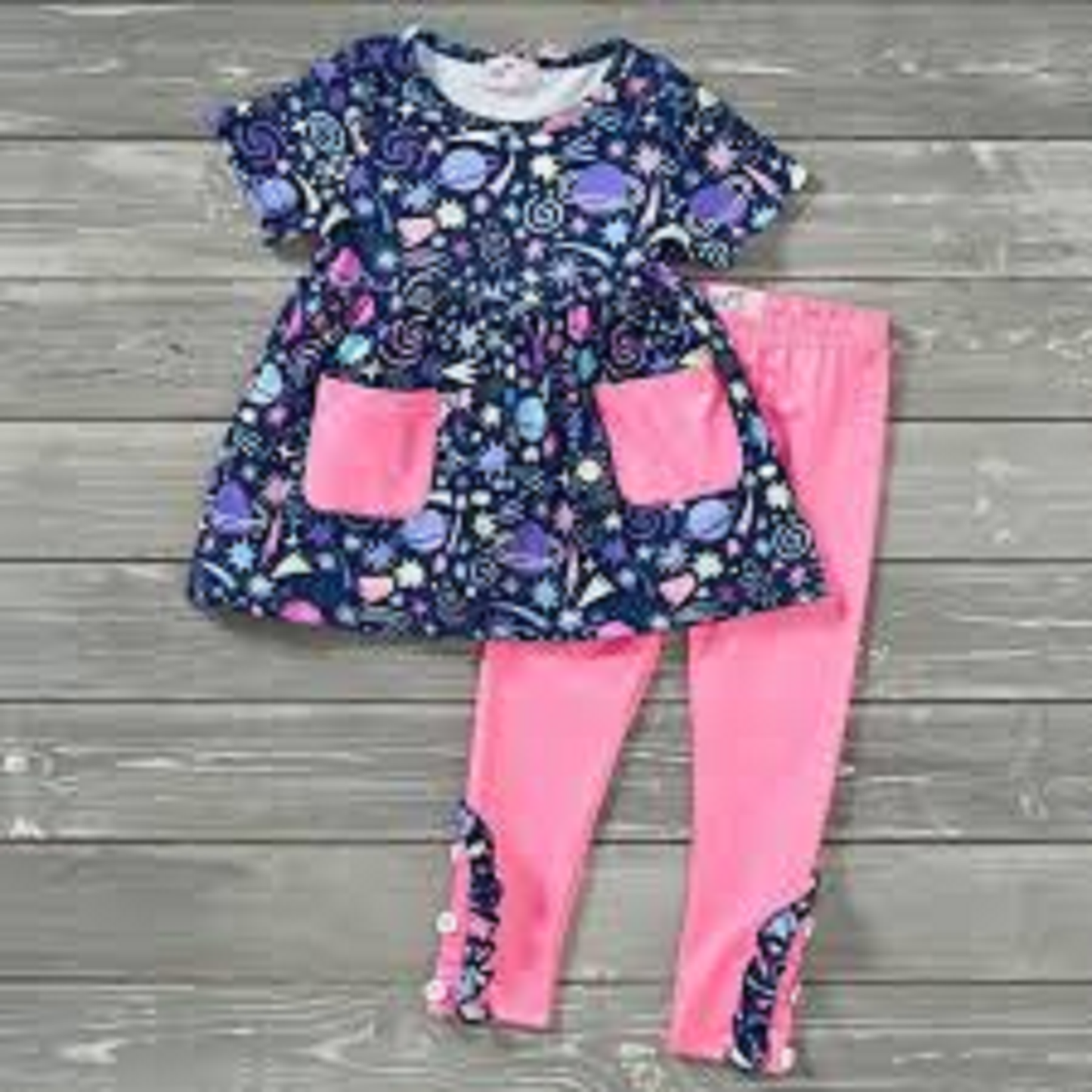 Pete + Lucy Cosmic Cutie Pant Set