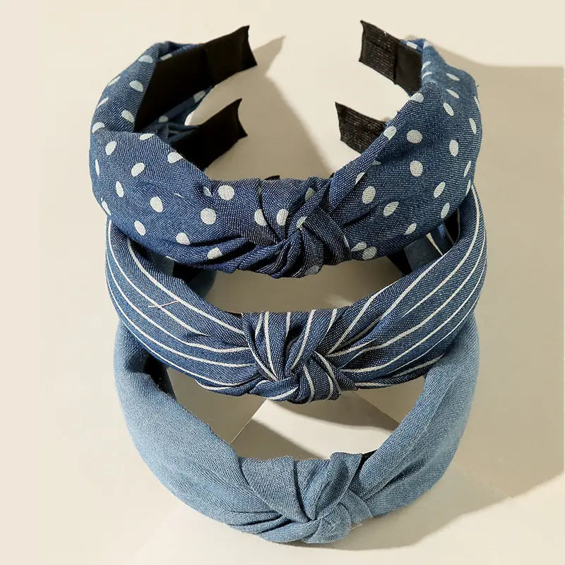 Denim Headband