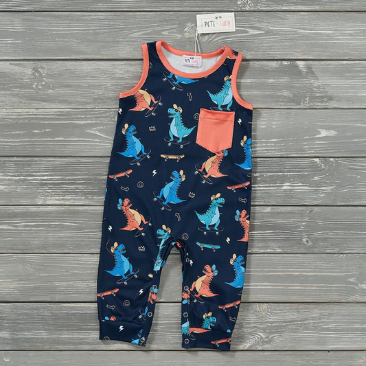 Pete + Lucy Roar Riders Romper