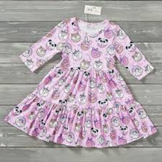 Pete + Lucy Donut Worry Be Happy Dress