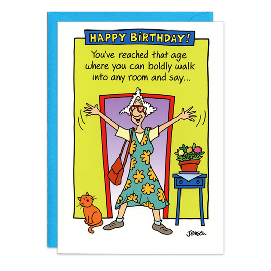 Bold Happy Birthday Card