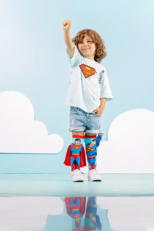 SUPERMAN SOCKS: Toddler Age 3 - 5