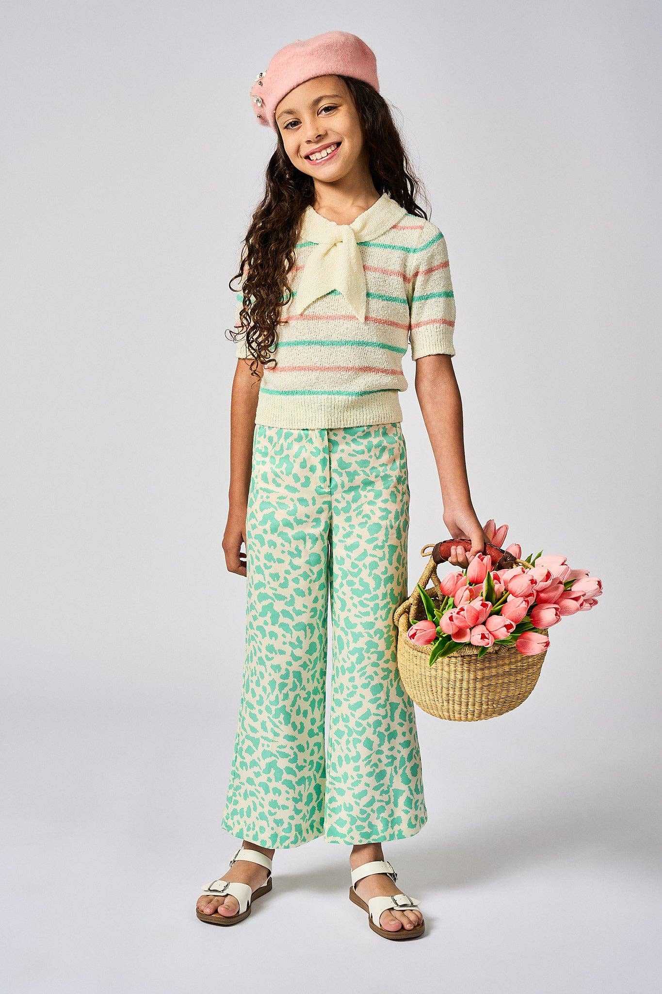 Mint-to-Be Bottoms: Mint Skin Print