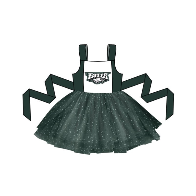 Philadelphia Eagles Short Sleeve Dress – Toodle Treasures