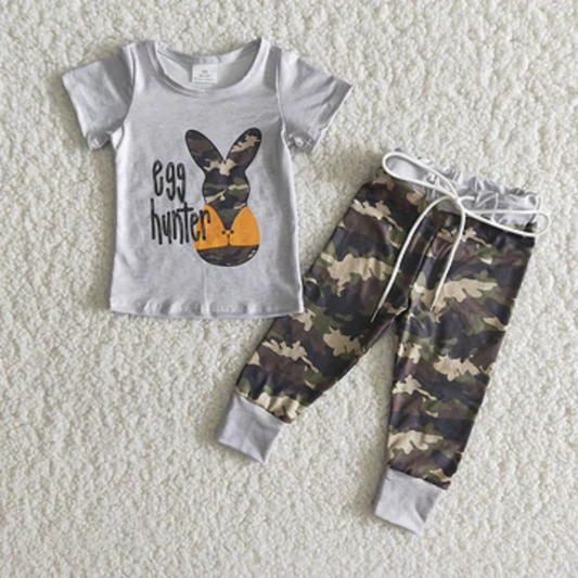 Easter Egg Hunter Camo Boys Set