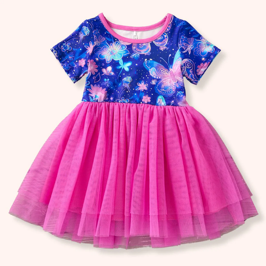 Pete + Lucy Enchanted Flutter Tulle Dress
