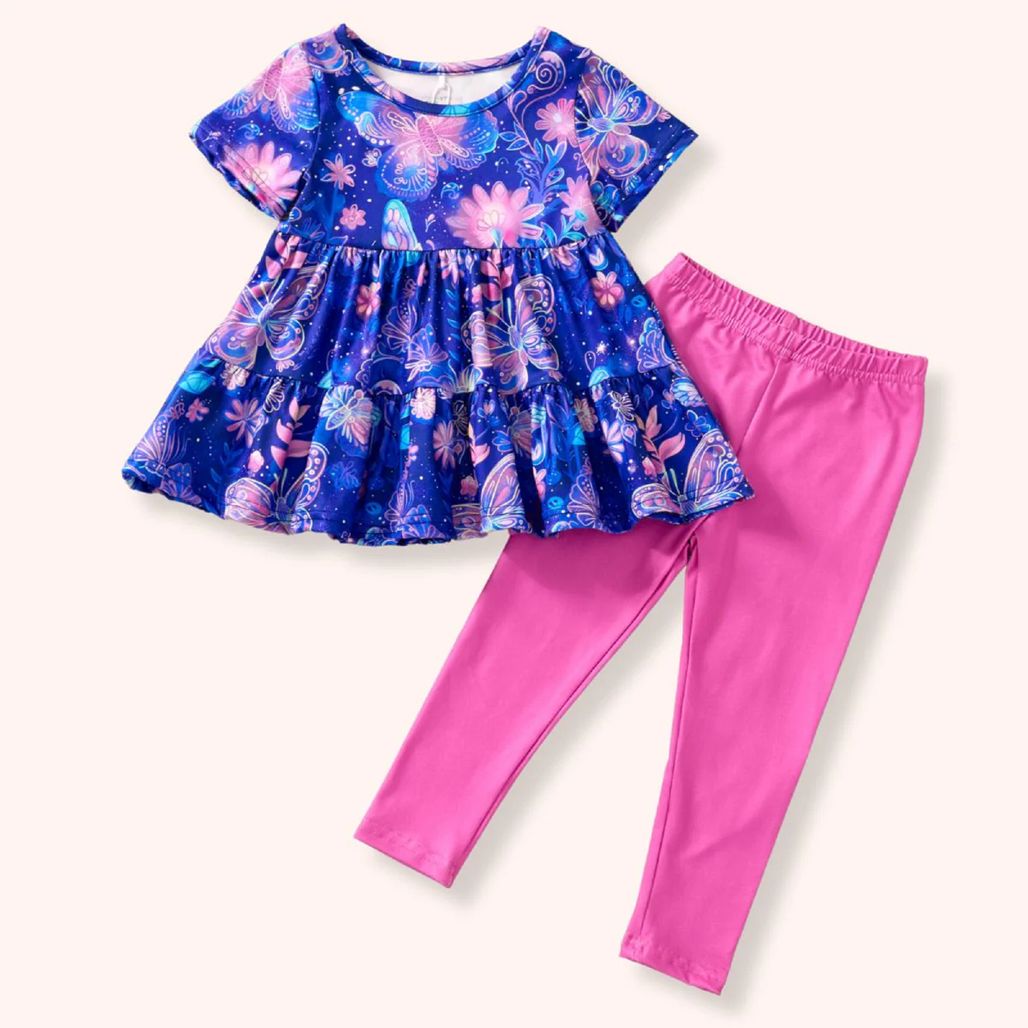 Pete + Lucy Enchanted Flutter Pant Set