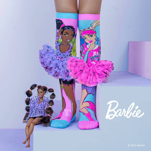 BARBIE EXTRA VIBES SOCKS: Kids Ages 6 - 99