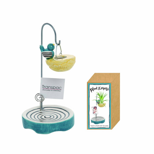 Hanging Bird &Nest Plant Keeper/Photoholder Spring
