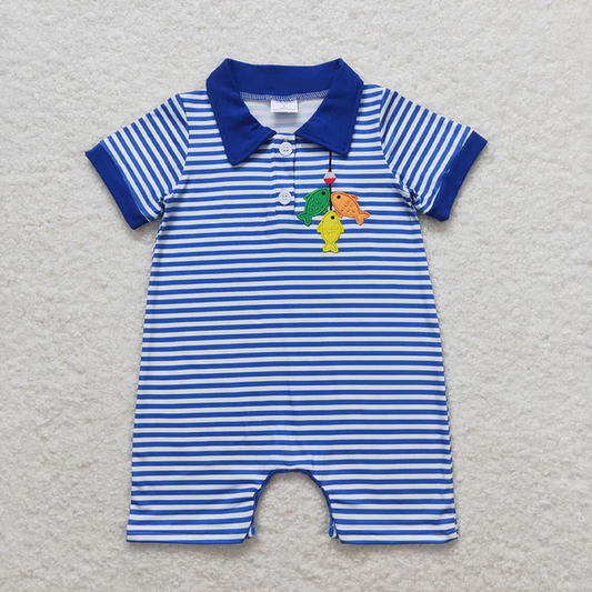 Baby Boys Fishing Romper