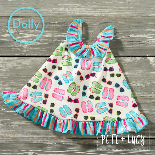 Pete + Lucy Flip Flopsy Dolly Dress