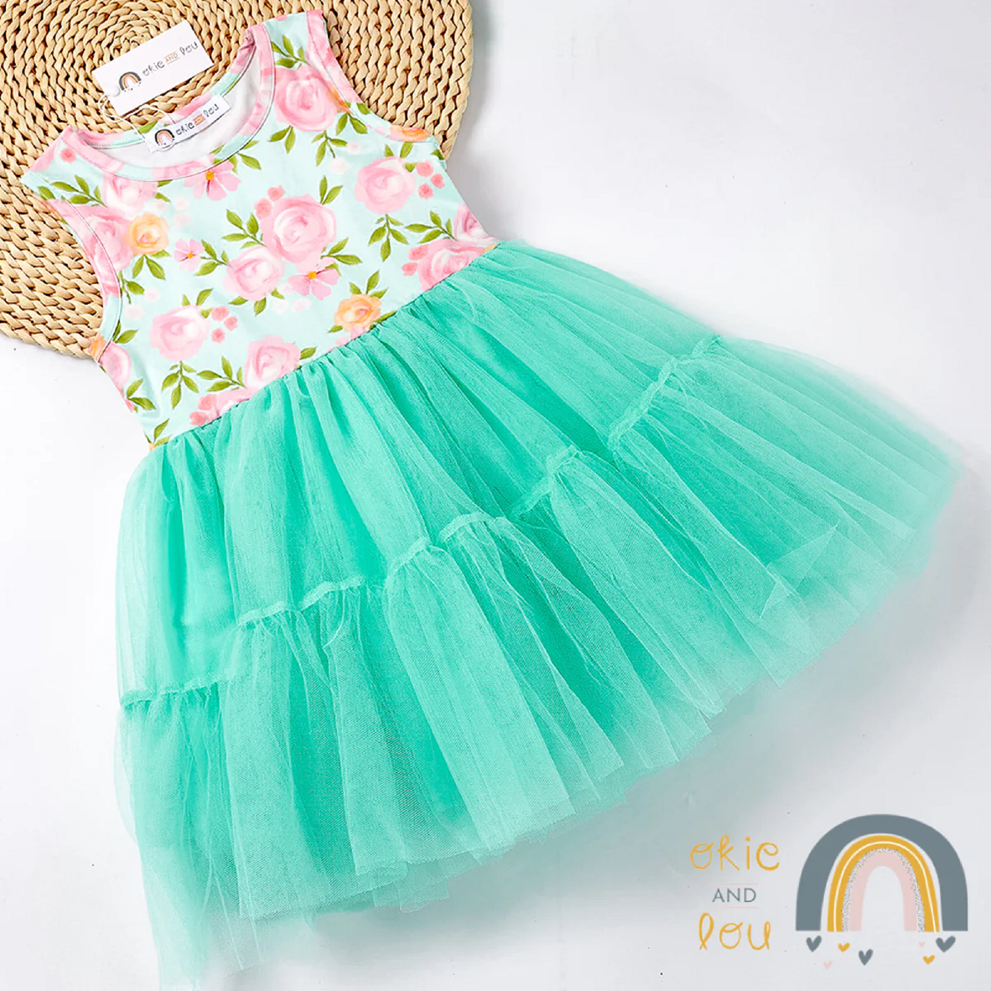 Okie and Lou Stay Wild Flower Child Tulle Dress