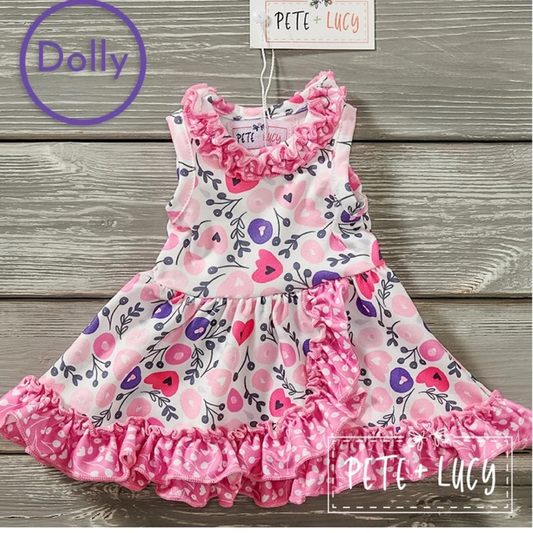 Pete + Lucy Flower Patch Dolly Dress