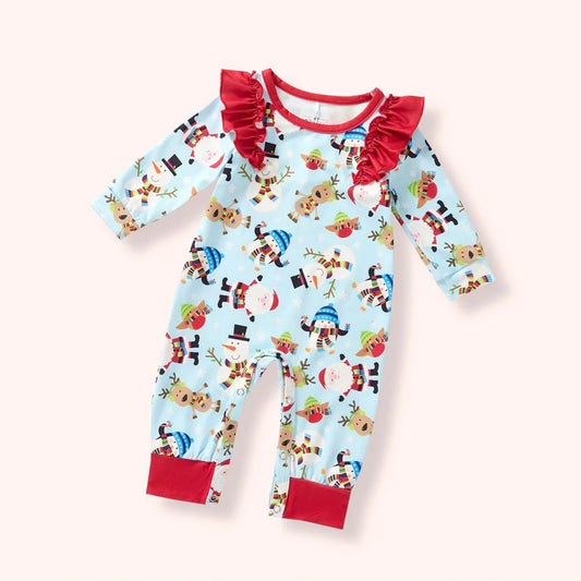 Pete + Lucy Frosted Fun Girls Romper