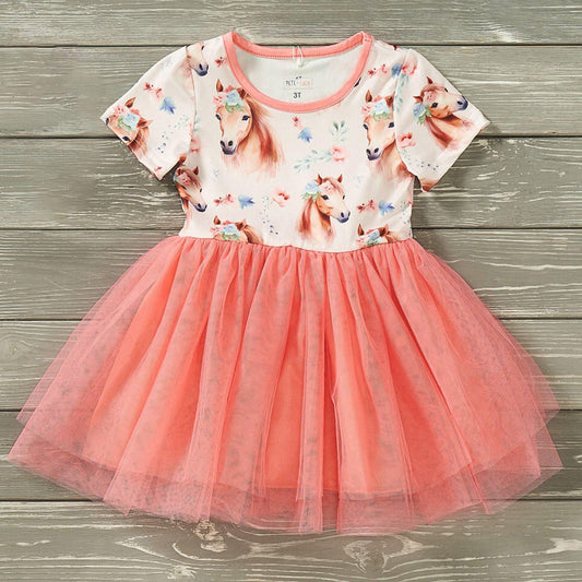 Pete and Lucy Garden Gallop Tulle Dress