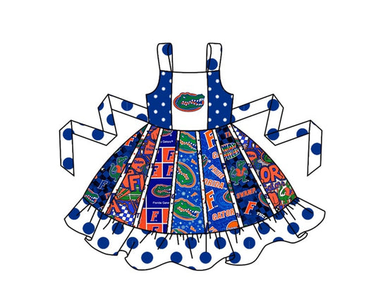 Florida Gators Short Sleeve Twirl Dress