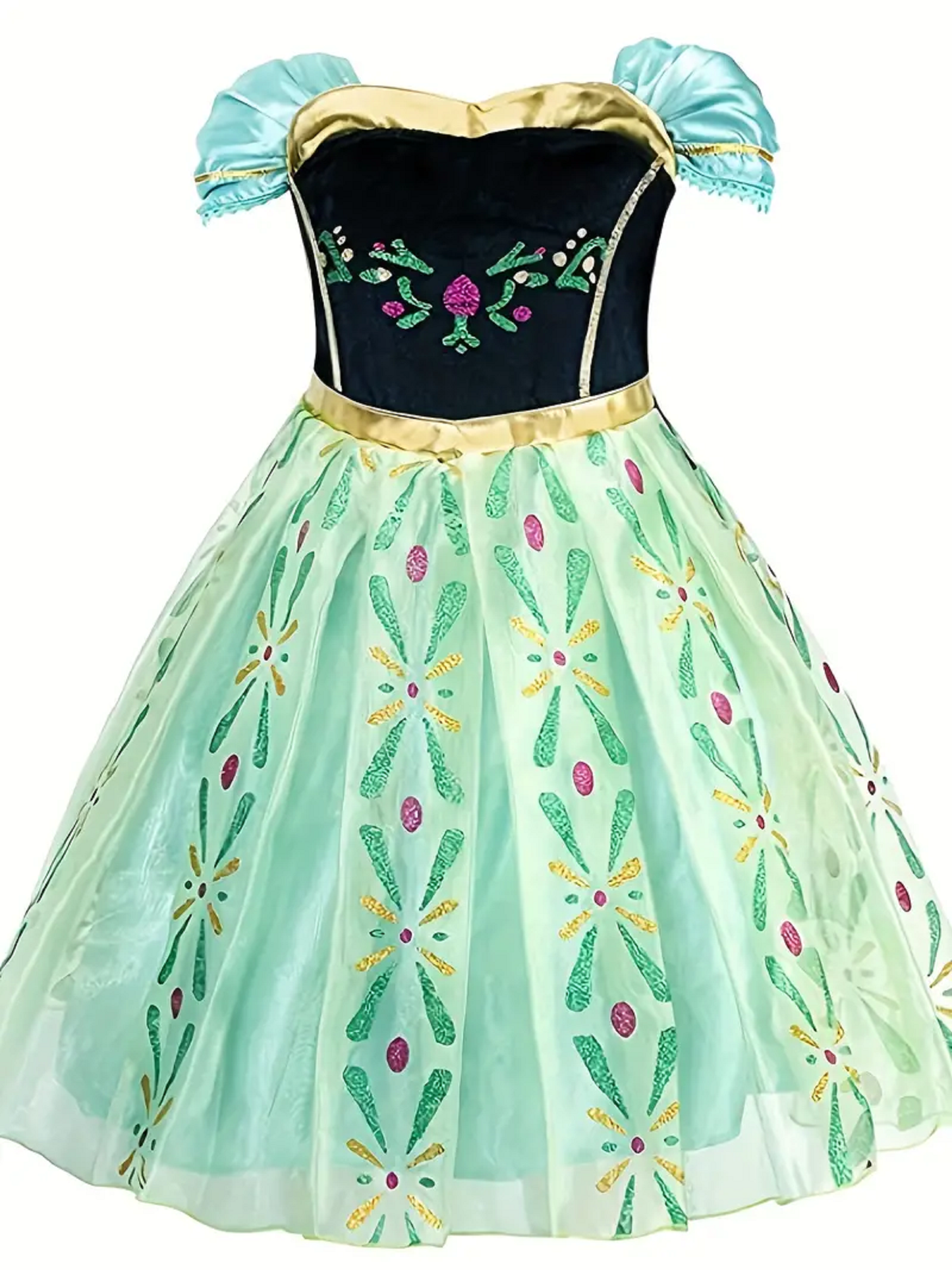 Green Princess Dress Up Dress