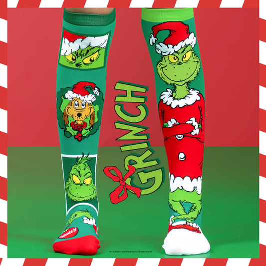 Merry Grinchmas Christmas Crazy Socks 6-99