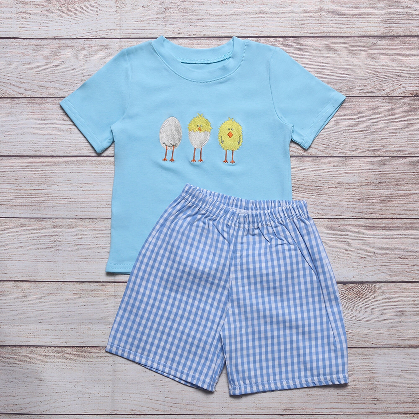 Boys Hatching Chick Short Set