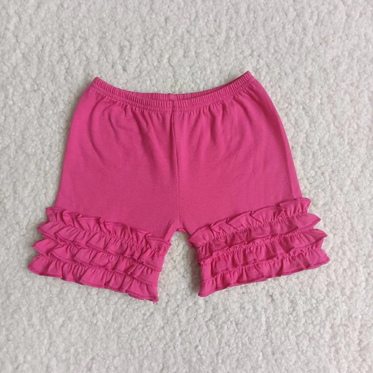 Hot Pink Triple Icing Shorts