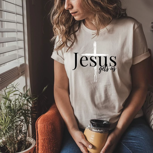 Jesus He Gets Me Tshirt