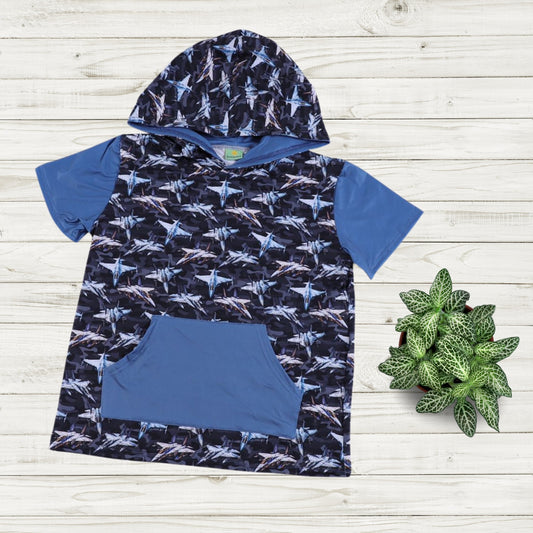 Jet Short Sleeve Hoodie