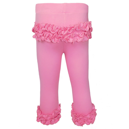 Pink Ruffled Butt Leggings Toddler