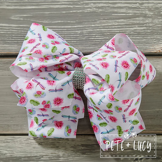 Pete + Lucy Lily's Lily Pond-Deluxe Bow