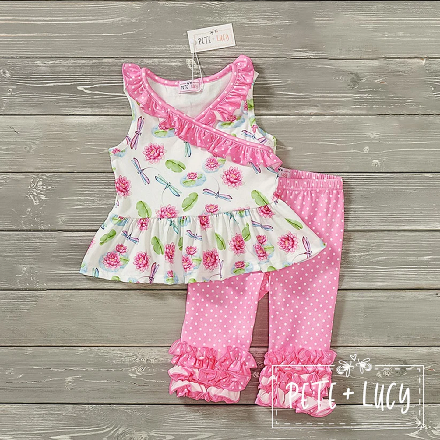 Pete + Lucy Lilly Pond Capri Set