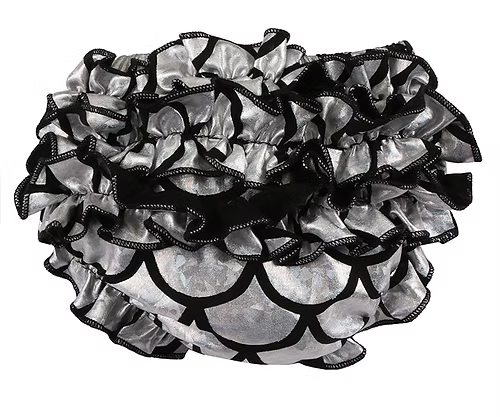 Sparkle Sisters Silver Mermaid Bloomers