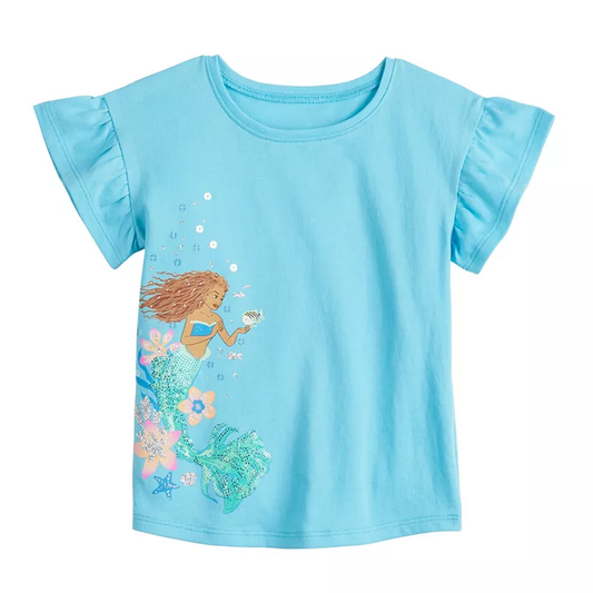 Disney's The Little Mermaid Toddler Girl Flutter Graphic Tee by Jumping Beans®