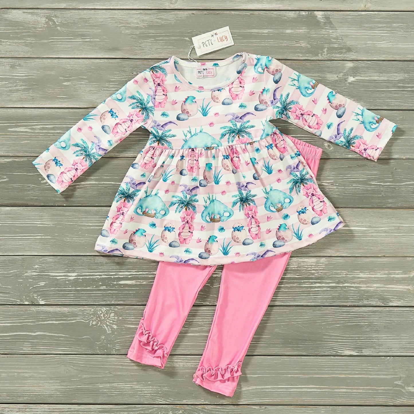 Pete & Lucy Mia Long Sleeve Pant Set