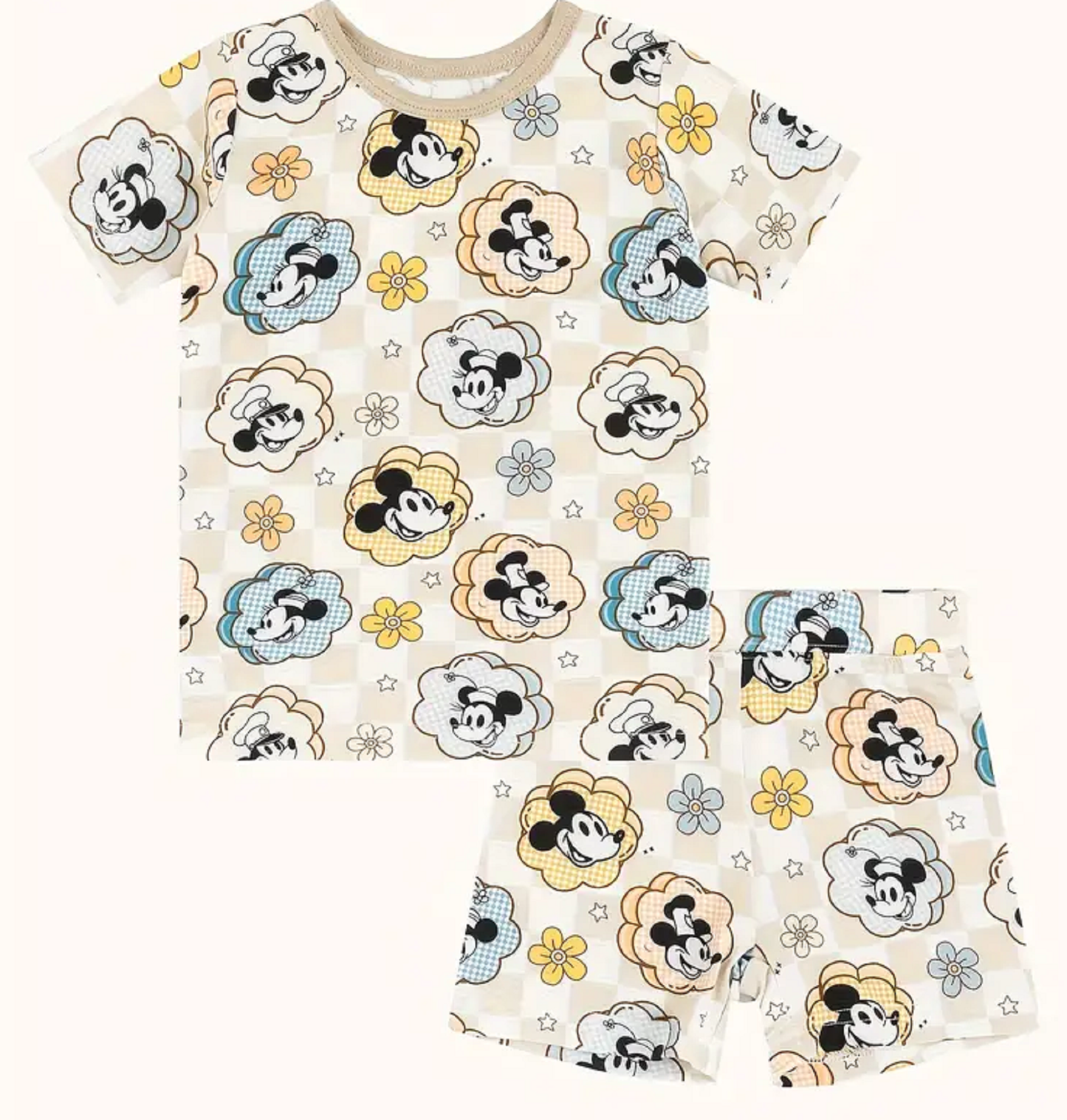 Mouse Bamboo Short Loungewear