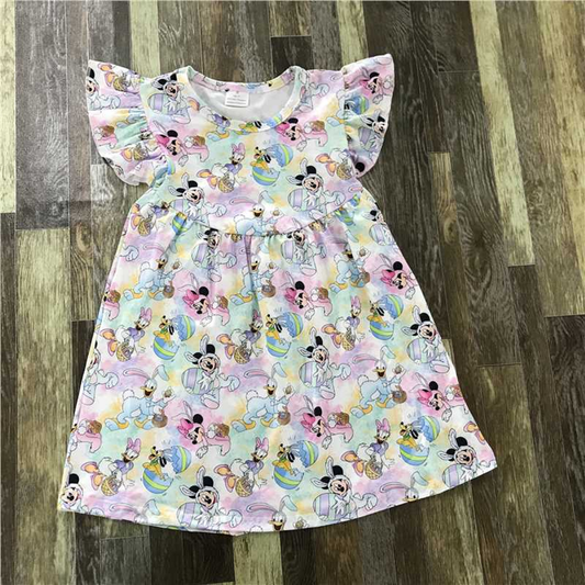 Easter Short Sleeve Dress