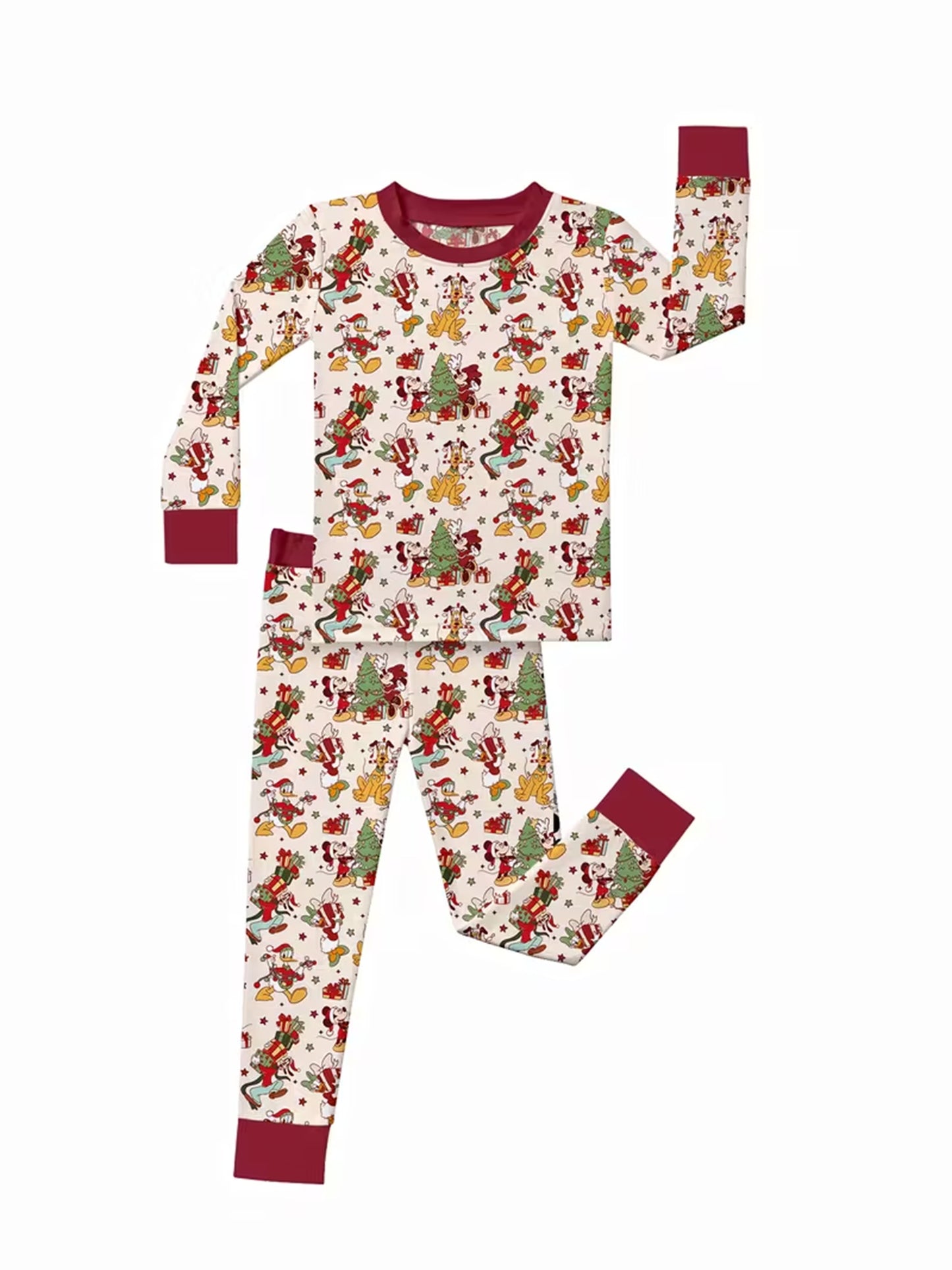 Bamboo Christmas Mouse Loungewear