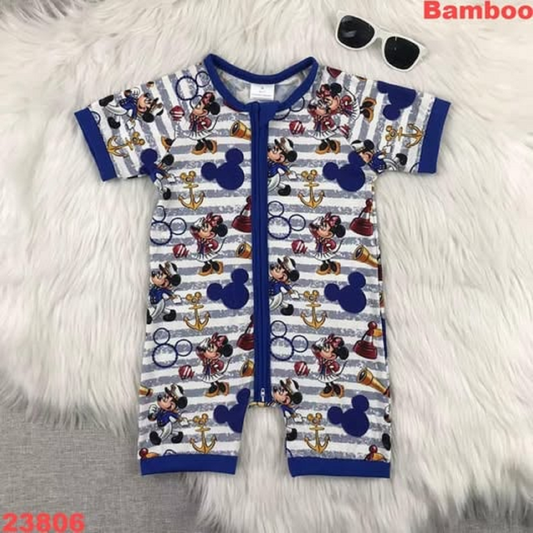 Mouse Short Sleeve Romper