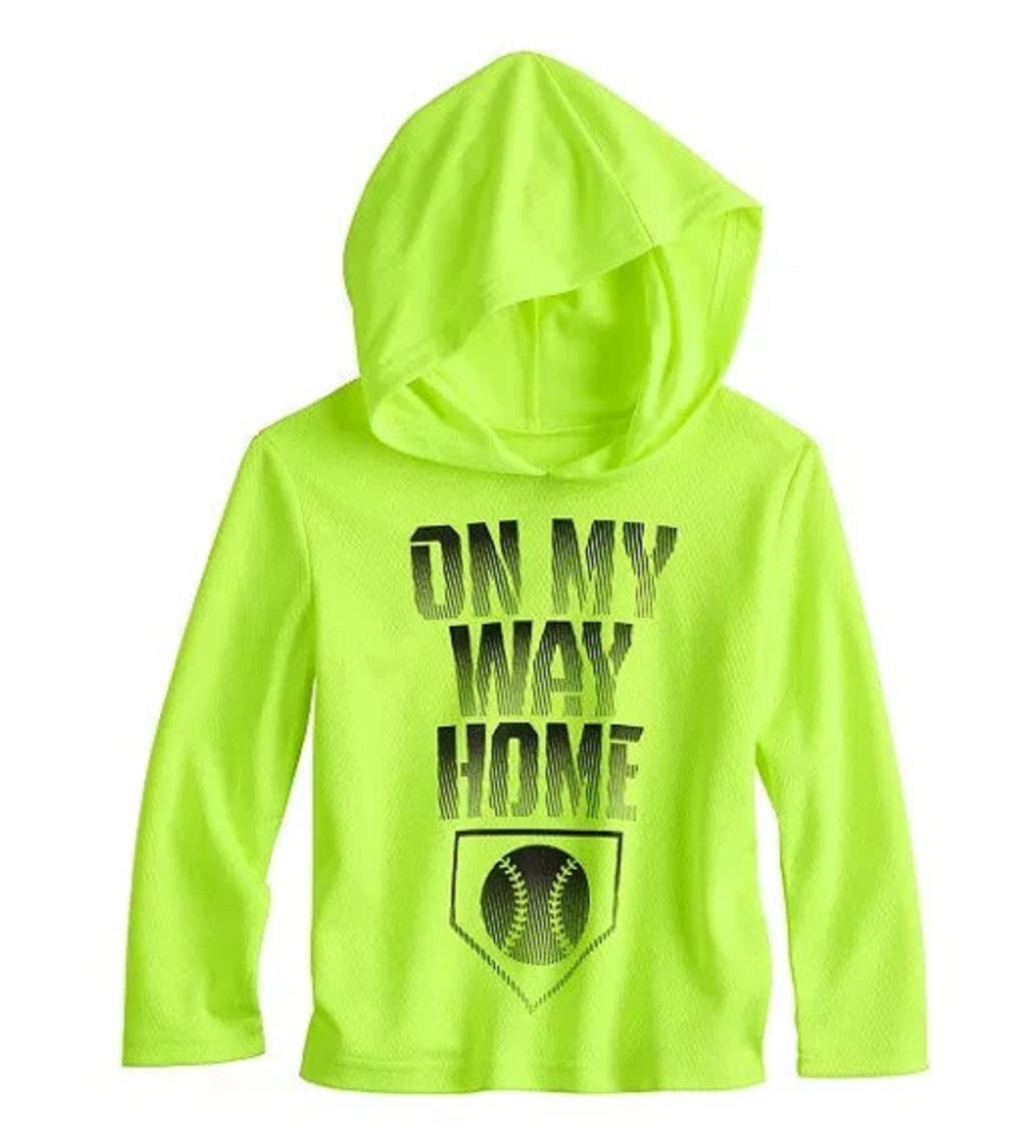 Toddler Boy Jumping Beans® Active Hooded Sportsball Long Sleeve Graphic Tee