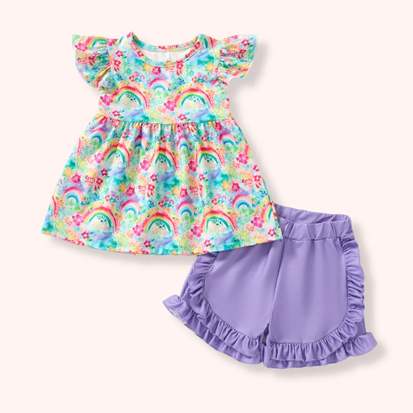 Pete + Lucy Over the Rainbow Short Set