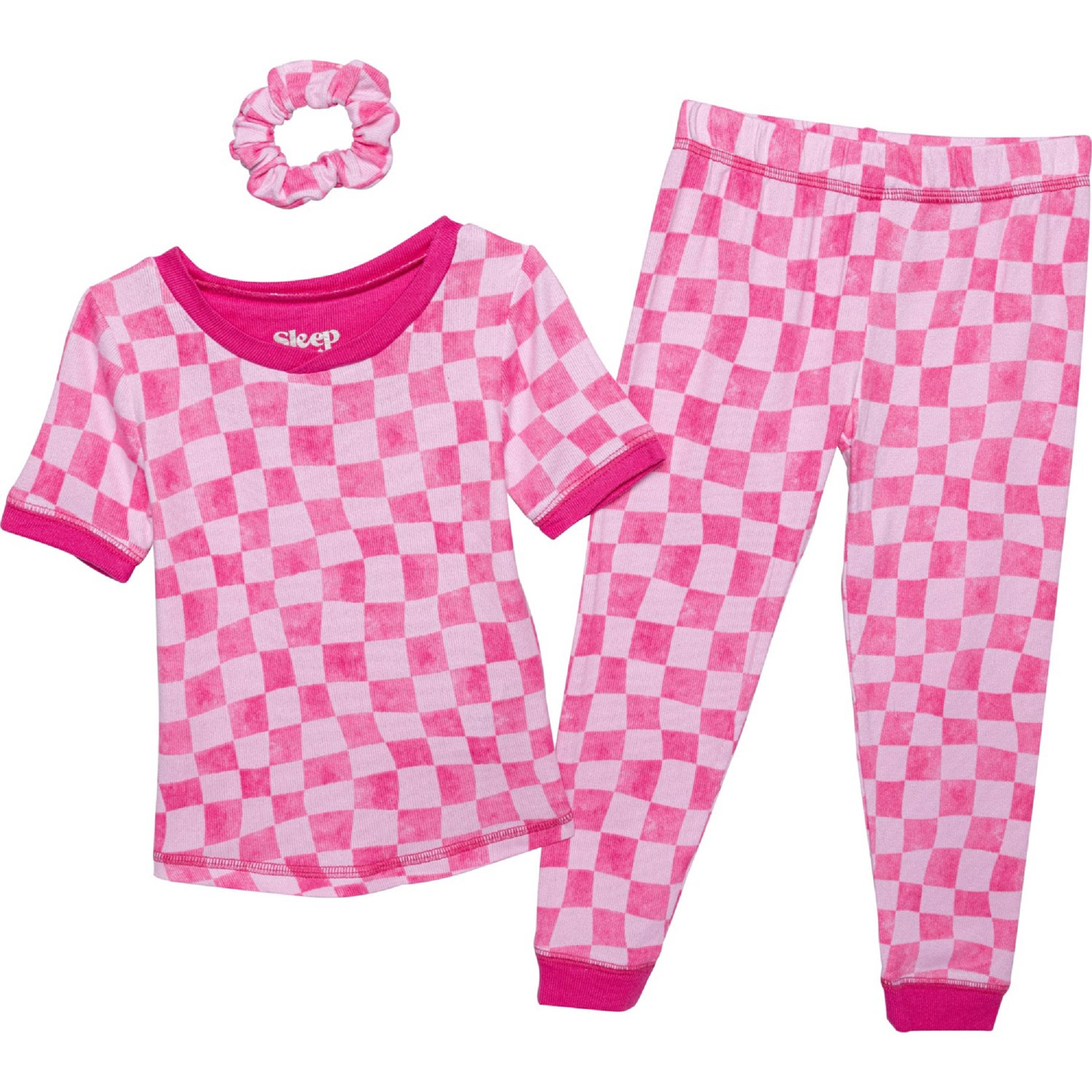 Sleep On It Toddler Girls Tight Fit Loungewear - Short Sleeve