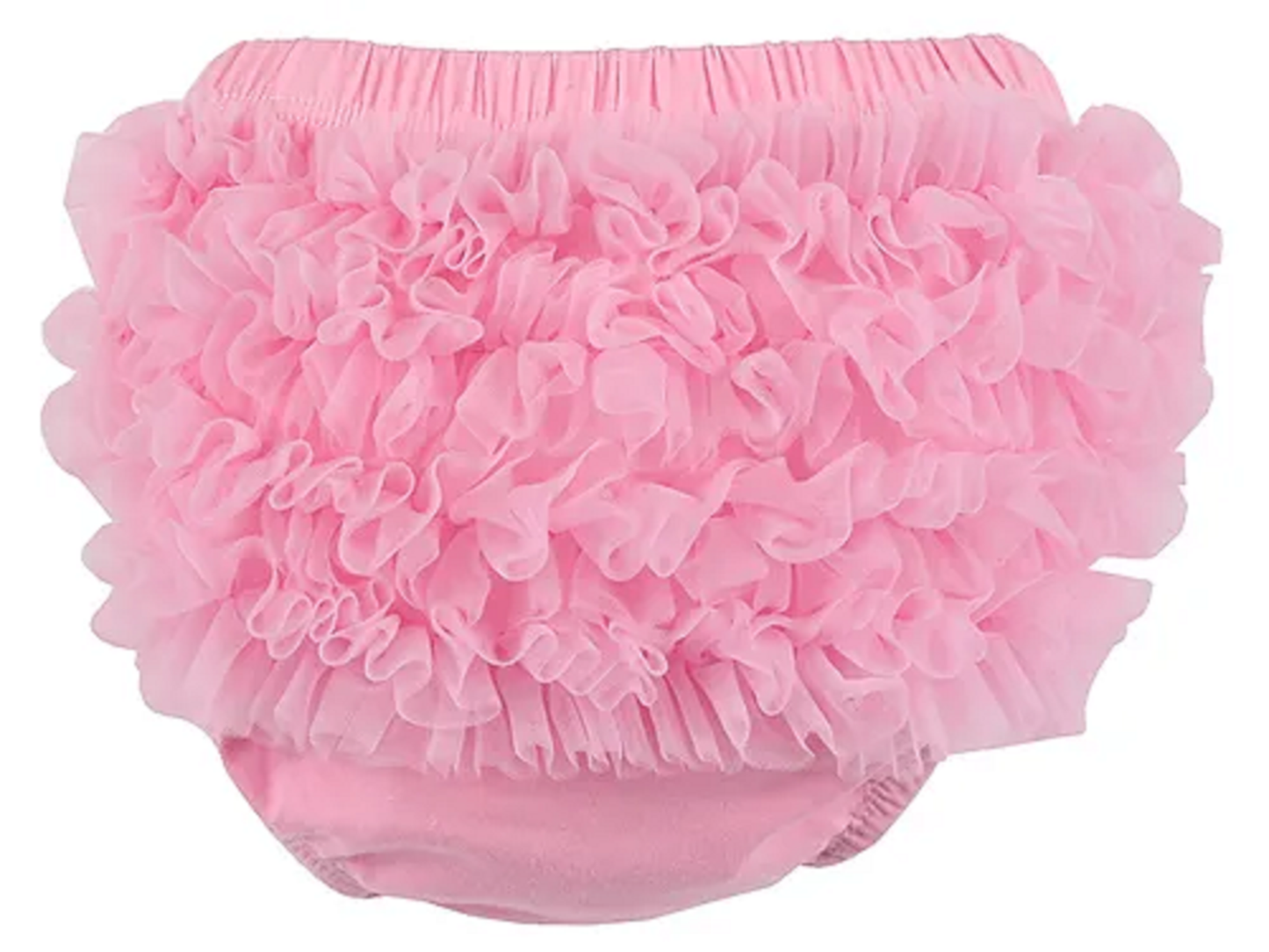 Pink Girls Ruffle Bloomer