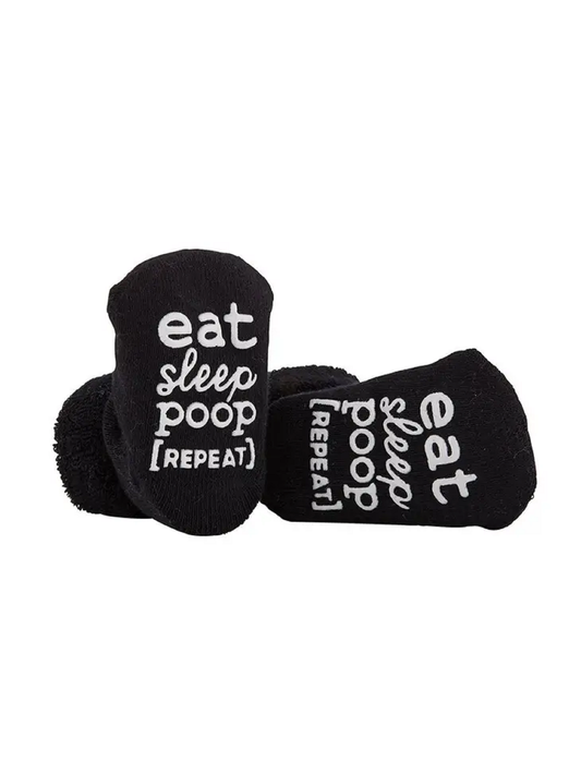 Eat, Sleep Poop Socks