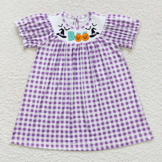 Purple Gingham Halloween Dress