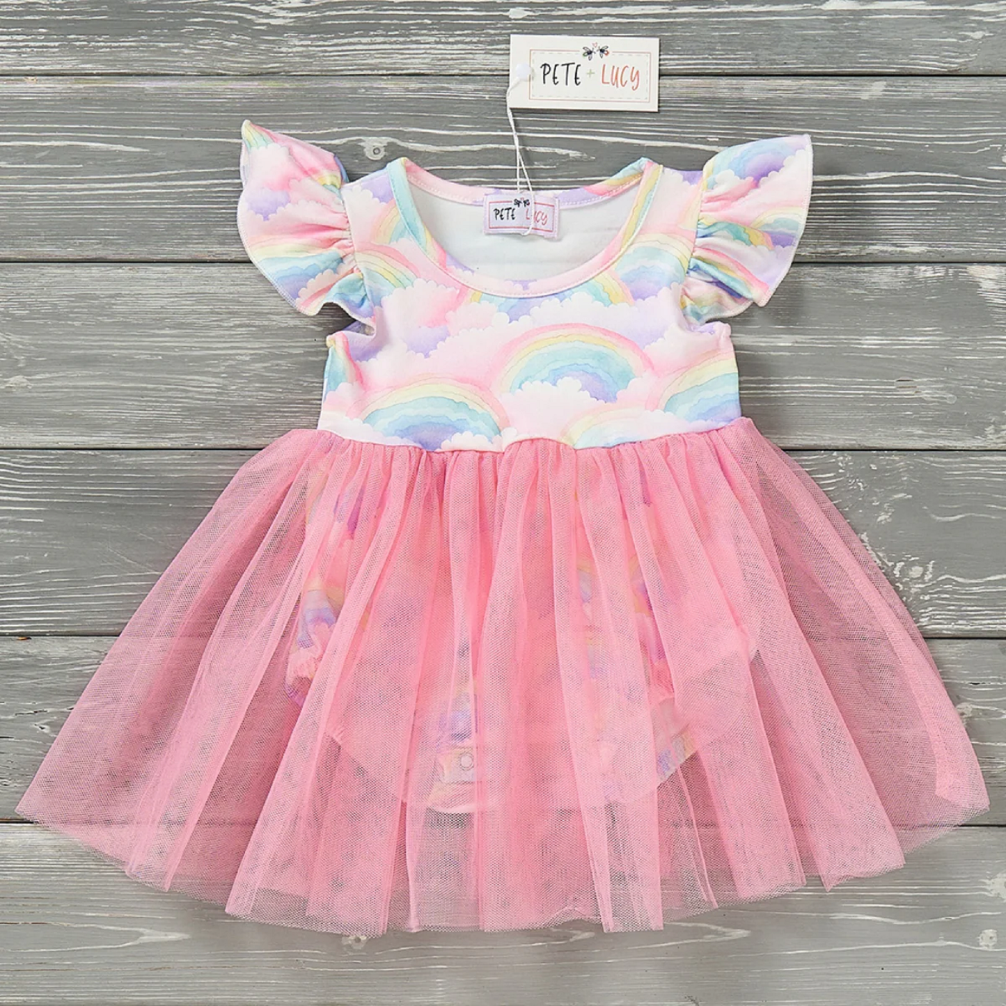 Pete + Lucy Rainbow Dreamers Romper