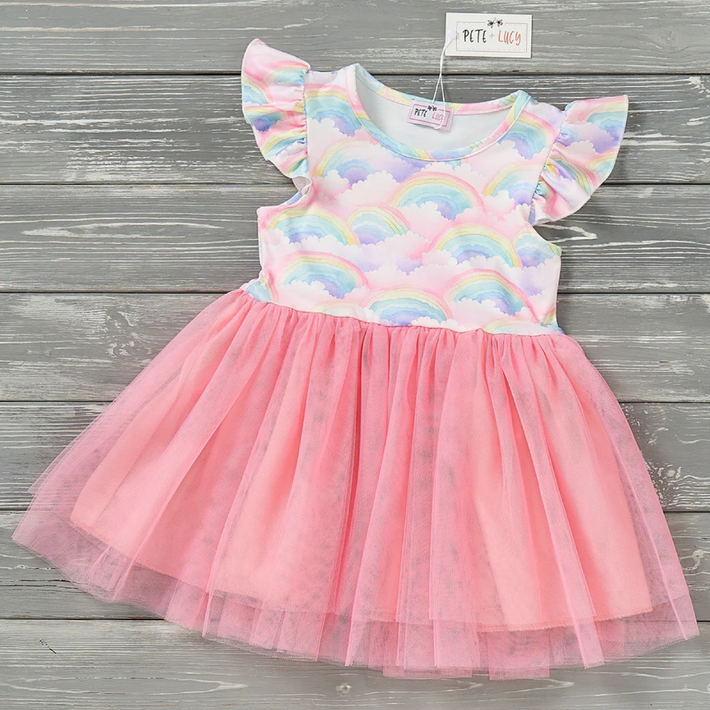 Pete + Lucy Rainbow Dreamers Tulle Dress