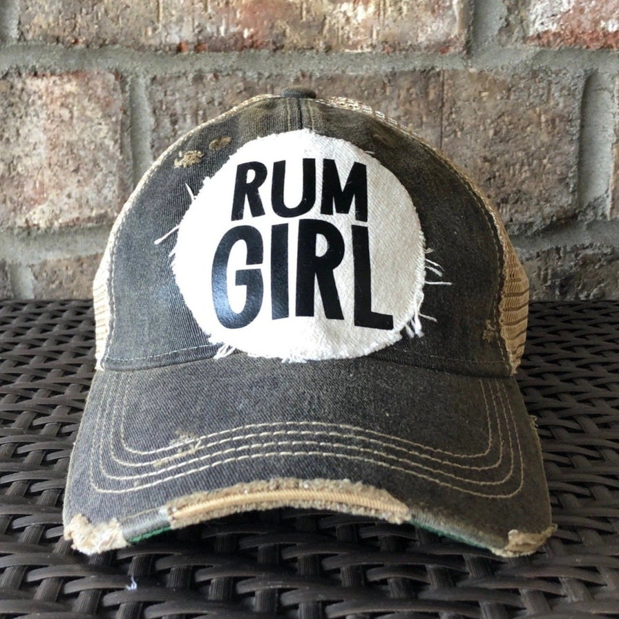 Seafoam Green "RUM" GIRL Hat
