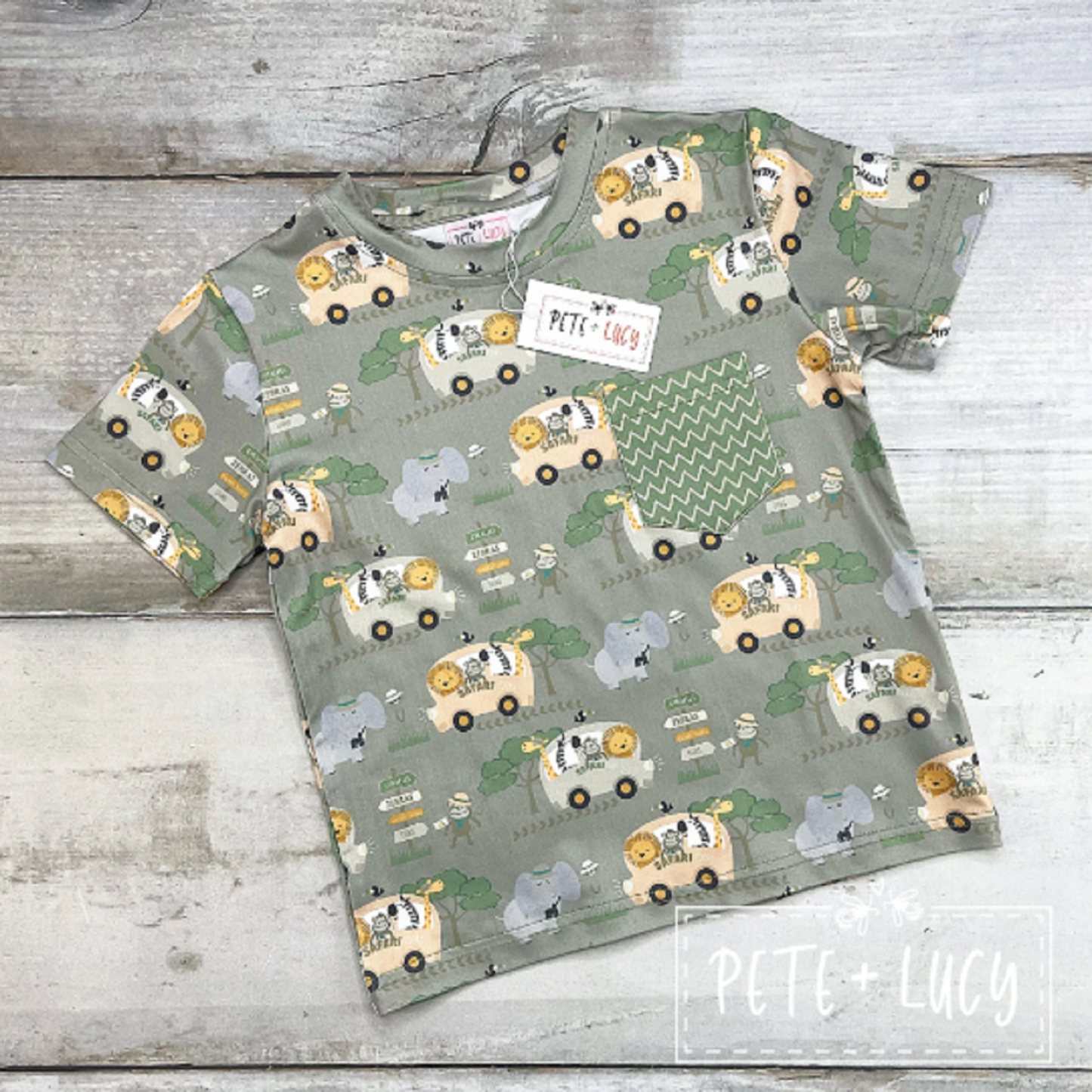 Pete + Lucy Silly Safari Short Sleeve Shirt