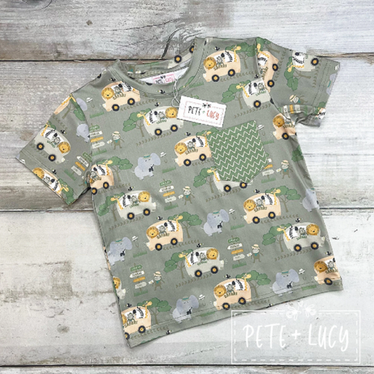 Pete + Lucy Silly Safari Short Sleeve Shirt