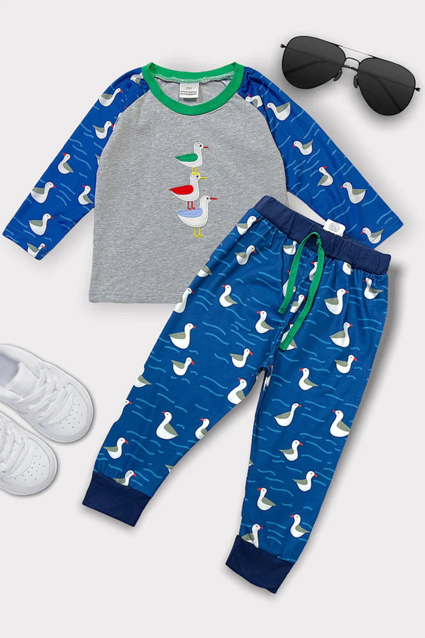 Boy's Seagull Loungewear Set